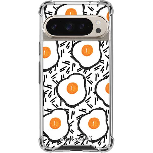 Bouffants and Broken Hearts Eggs Pixel 9/9 Pro Clear Case